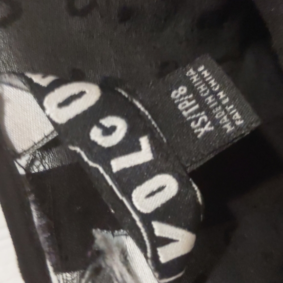 Volcom black long sleeve blouse - Picture 3 of 3